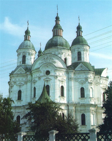 Image - The Cathedral of the Nativity of the Mother of God (1752-63) in Kozelets.